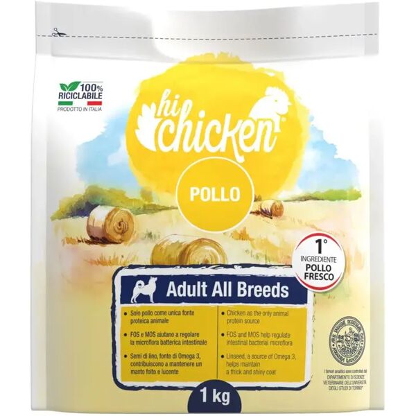 hi chicken dog adult pollo fresco 1kg