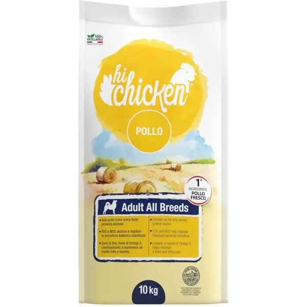 hi chicken dog adult pollo fresco 10kg