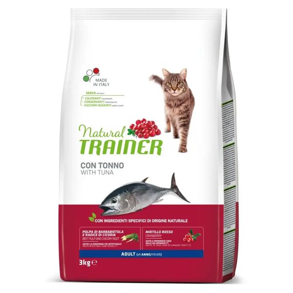 natural trainer gatto adult tonno 3kg