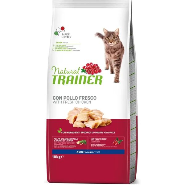 natural trainer gatto adult pollo 10kg