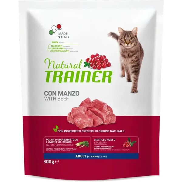 natural trainer gatto adult manzo 300g