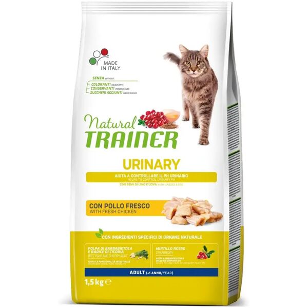 natural trainer gatto urinary con pollo 1.5kg