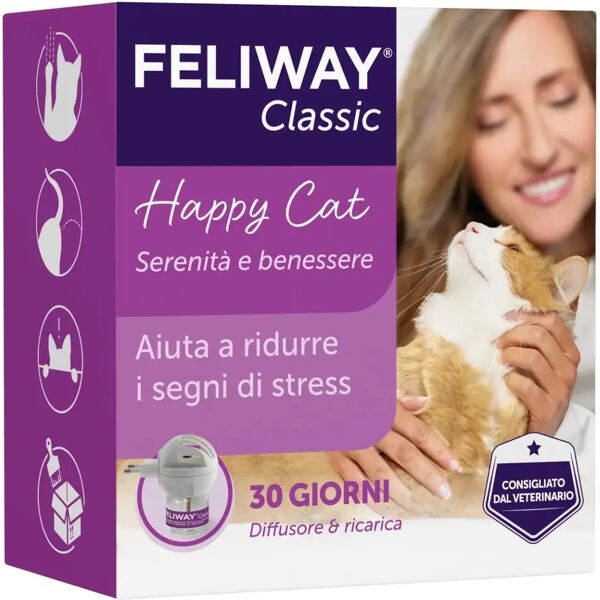 feliway classic diffusore + ricarica 48ml 1 pz