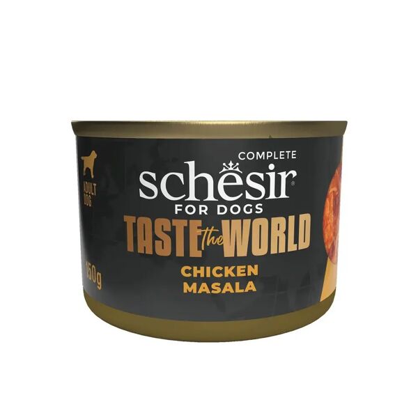 schesir taste the world dog lattina 150g pollo masala