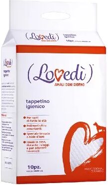 lovedi tappetini igienici 60x90cm 10 pz