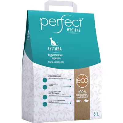 perfect lettiera gatto agglomerante eco vegetale 6l