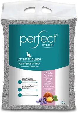 perfect lettiera gatto agglomerante lavanda e argan 10l