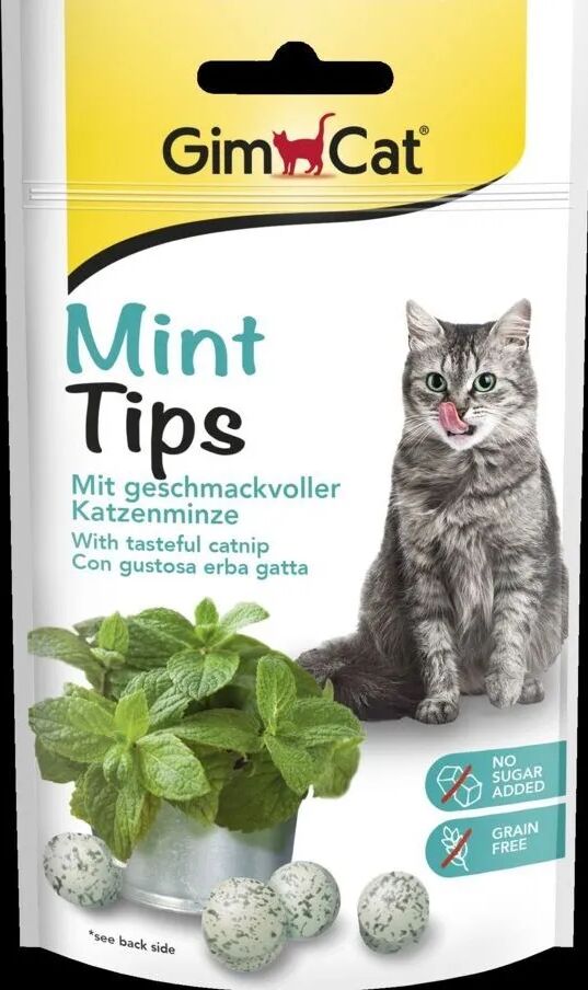 gimcat snack mint tips 40g