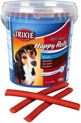 trixie cane soft snack happy rolls 500g