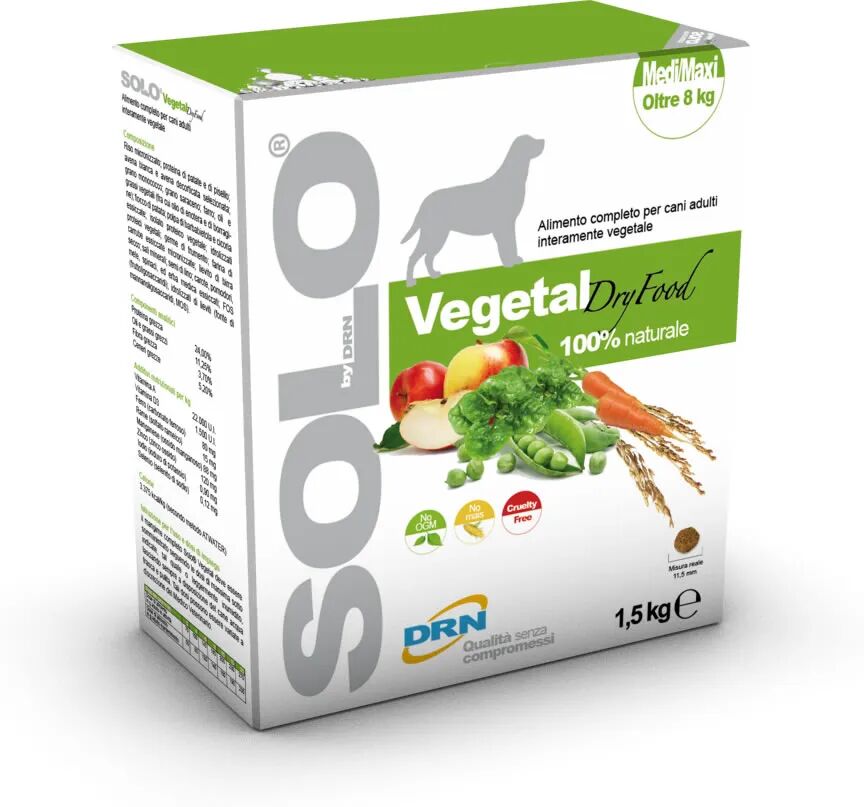 drn solo vegetal dry food 1.5kg