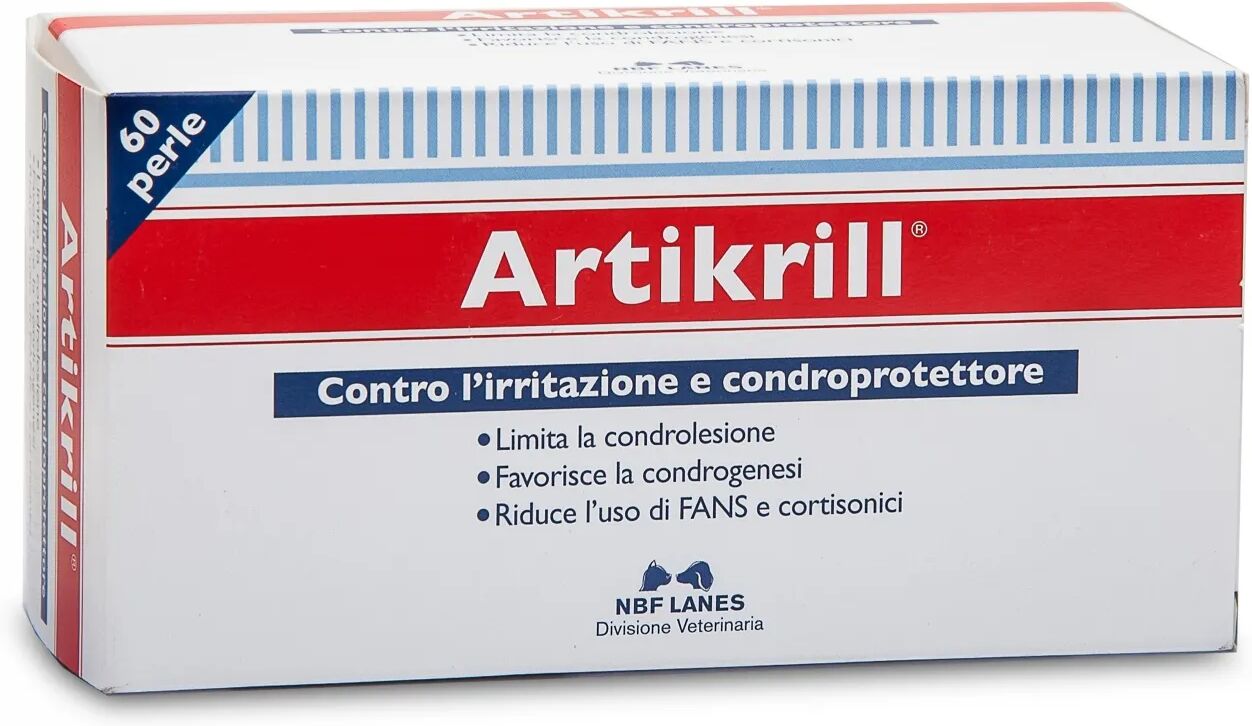 nbf artikrill crescita mangime complementare cane 60 compresse 60cp