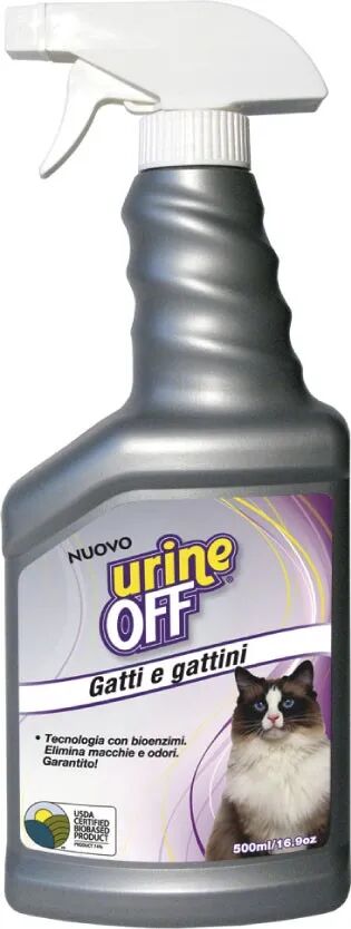 urine off spray per gatti e gattini 500ml