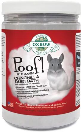 oxbow cincilla' sabbia poof blue cloud 1.136kg