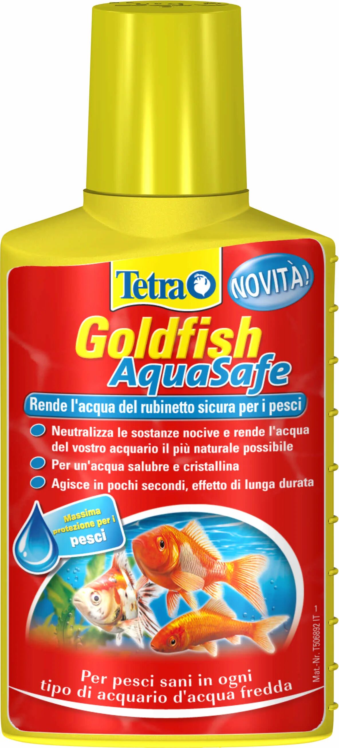 tetra aquasafe pesci rossi 100ml