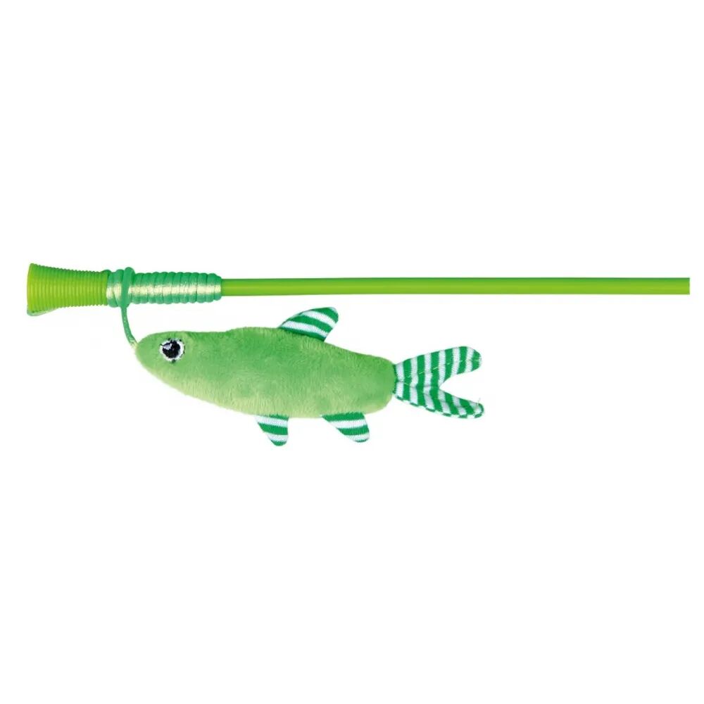 trixie gioco canna da pesca con pesce cm.42