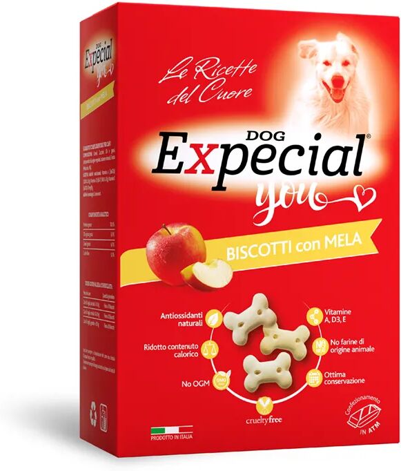 expecial you snack dog biscotti alla mela 300g 300g