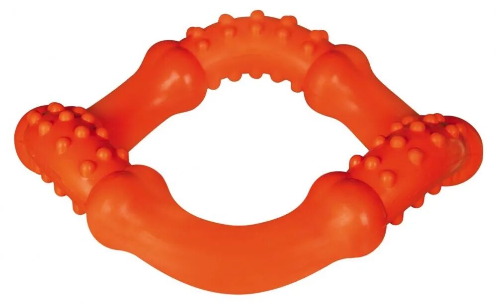 trixie gioco anello di gomma galleggiante per cane cm.15