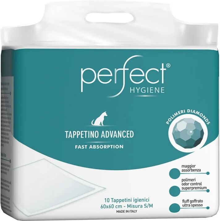 perfect tappetini advanced hygiene 10pz cm.60x60