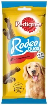 pedigree snack cane rodeo duos manzo e formaggio 7 pz 7 pz