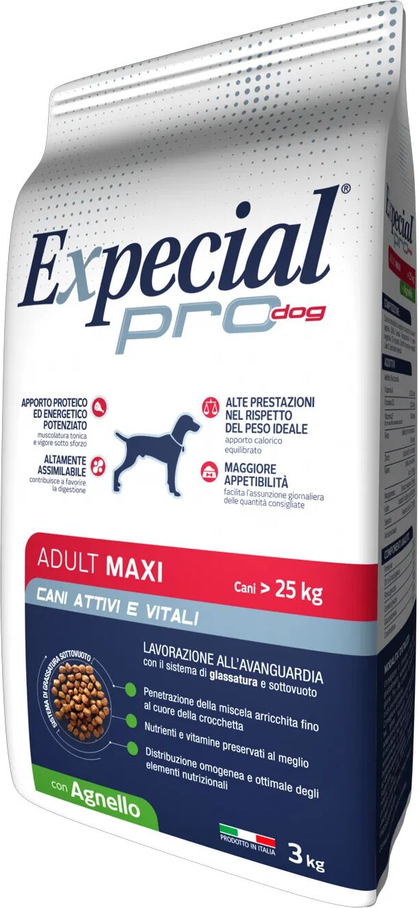 expecial pro dog adult maxi agnello 3kg