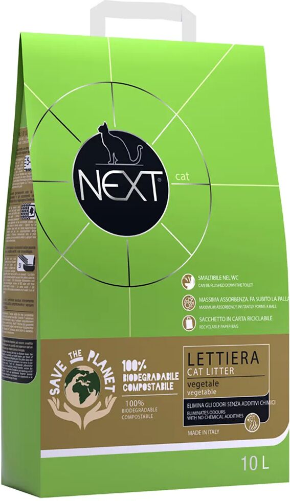 next cat lettiera vegetale 10l