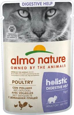 almo nature cat holistic digestive help busta multipack 30x70g pollo