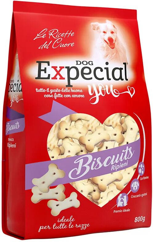 expecial you snack dog biscotti ossi ripieni 800g 800g