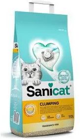 sanicat lettiera clumping unscented 10l