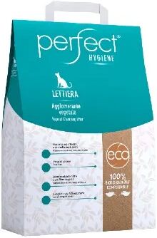 perfect lettiera gatto agglomerante eco vegetale 10l