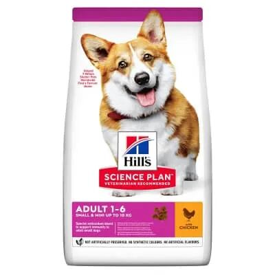 hills hill's science plan dog small mini adult al pollo 3kg