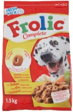 frolic cibo secco cane pollame e verdure 1.5kg