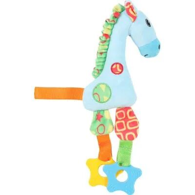 lovedi gioco cane baby giraffa azzurra 1 pz