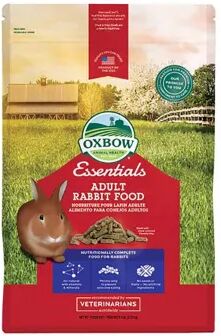 oxbow essential adult rabbit food 2.27kg