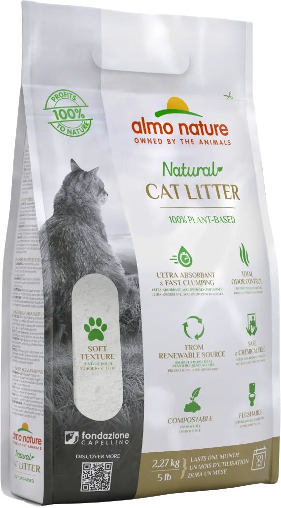 almo nature lettiera per gatto 2.27kg