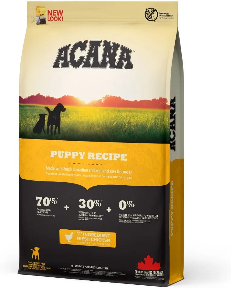 acana puppy 11.4kg