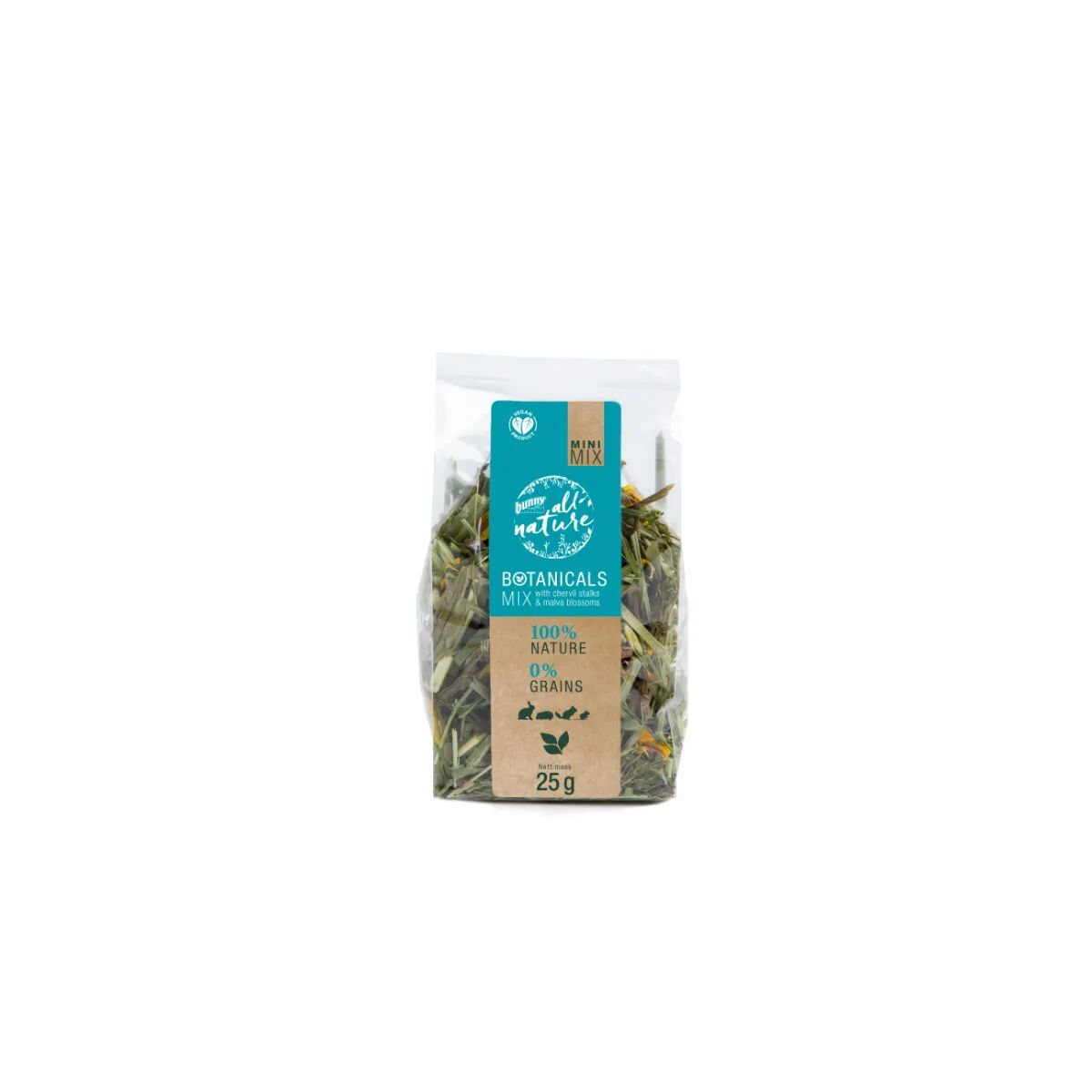 bunny botanicals mini mix cerfoglio e malva 25g