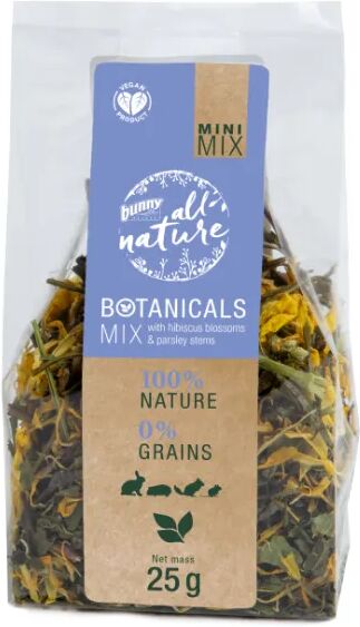 bunny botanicals mini mix prezzemolo e ibisco 25g