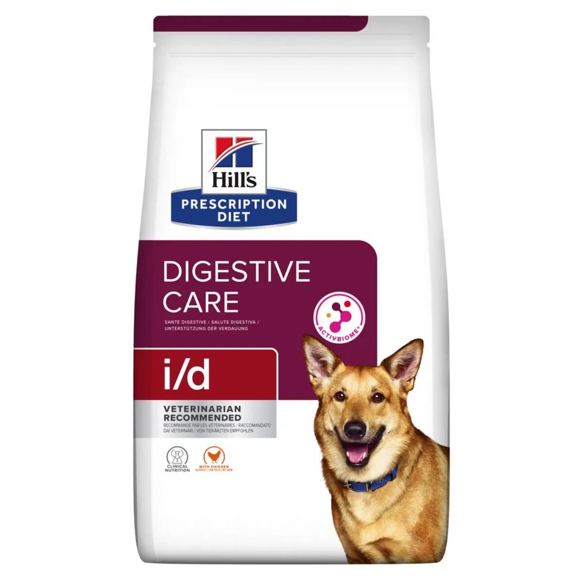 hills hill's prescription diet i/d digestive care alimento secco per cani 12kg