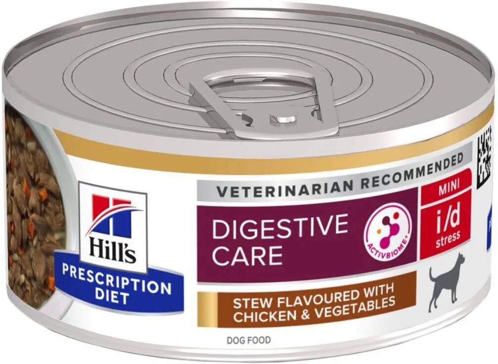 hills hill's prescription diet i/d digestive care mini spezzatino per cani 156g