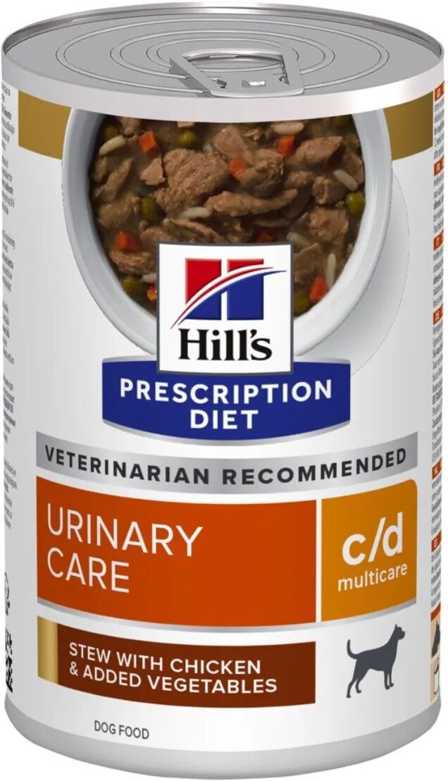 hills hill's prescription diet c/d urinary care multicare spezzatino per cani 354g