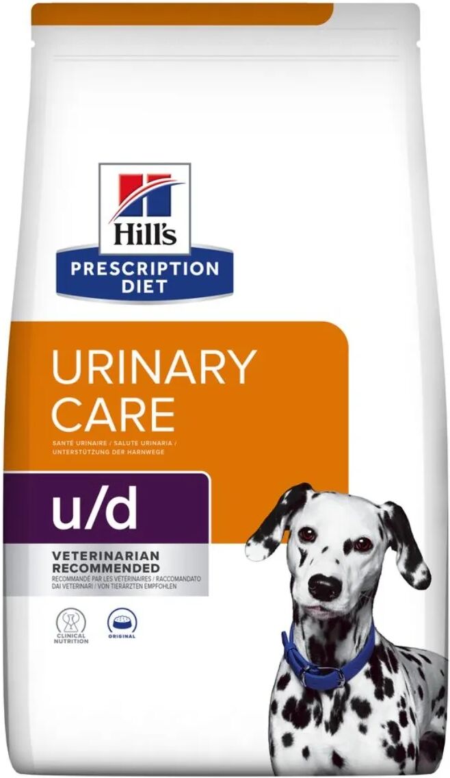 hills hill's prescription diet u/d urinary care alimento secco per cani 10kg