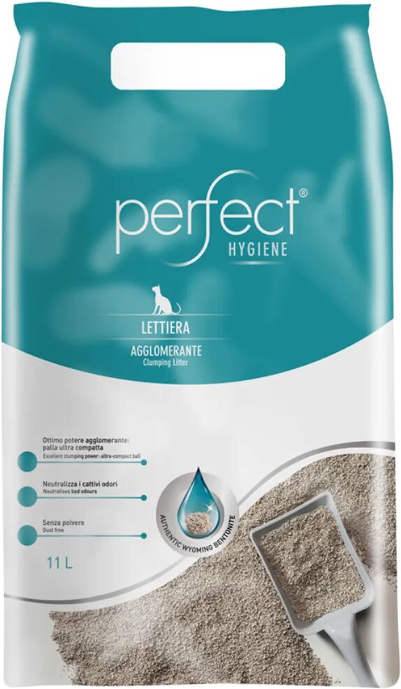 perfect lettiera gatto agglomerante ultra clumping 11l