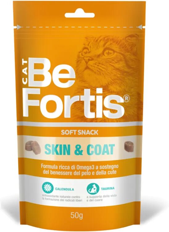 befortis cat soft snack skin & coat 50g 50g