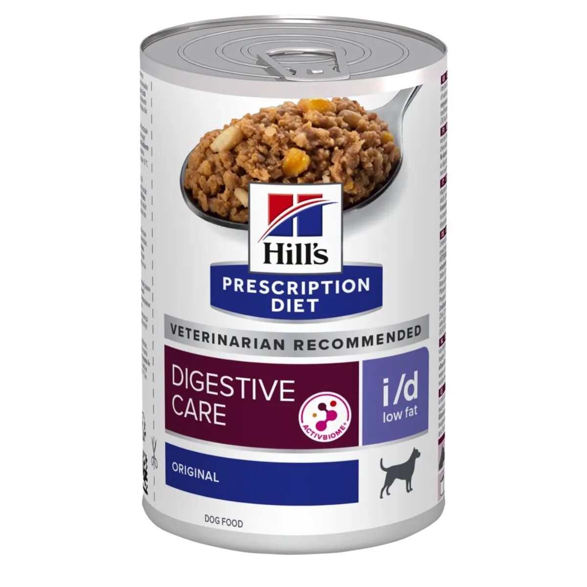hills hill's prescription diet i/d digestive care low fat original alimento umido per cani 360g