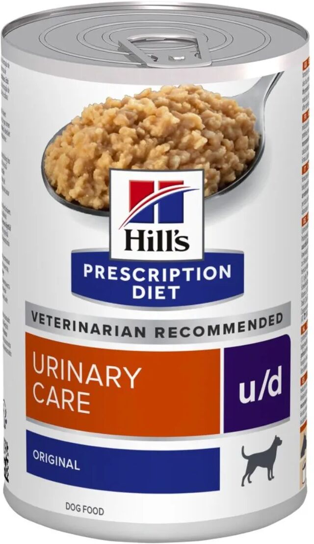 hills hill's prescription diet u/d urinary care alimento umido per cani 370g