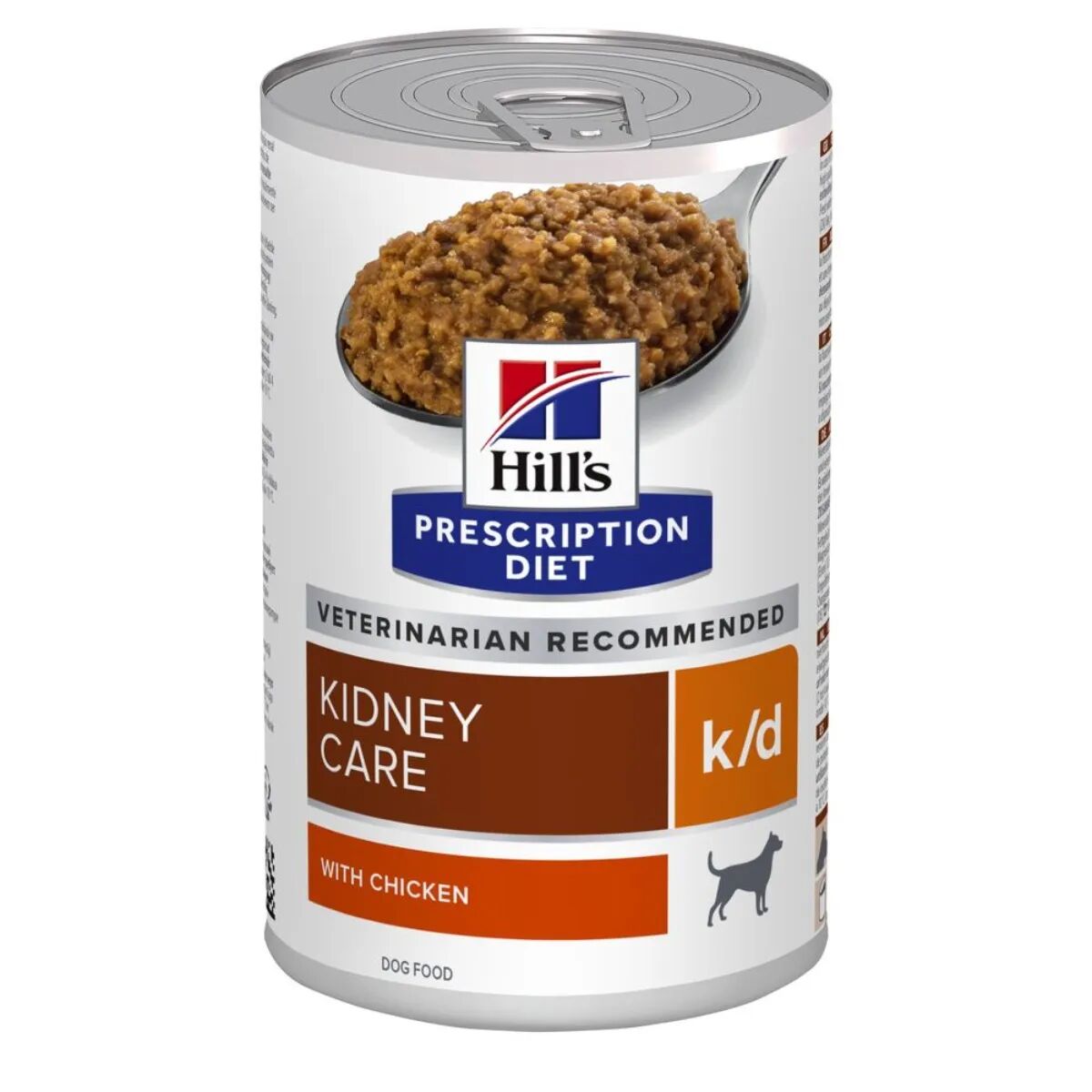 hills hill's prescription diet k/d kidney care alimento umido per cani 370g