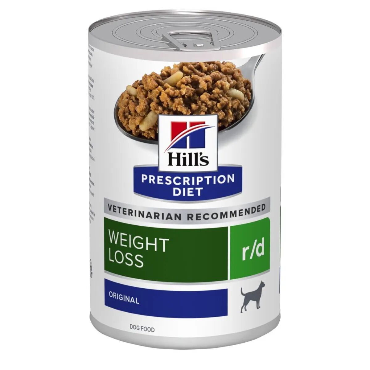 hills hill's prescription diet r/d weight loss alimento umido per cani 350g