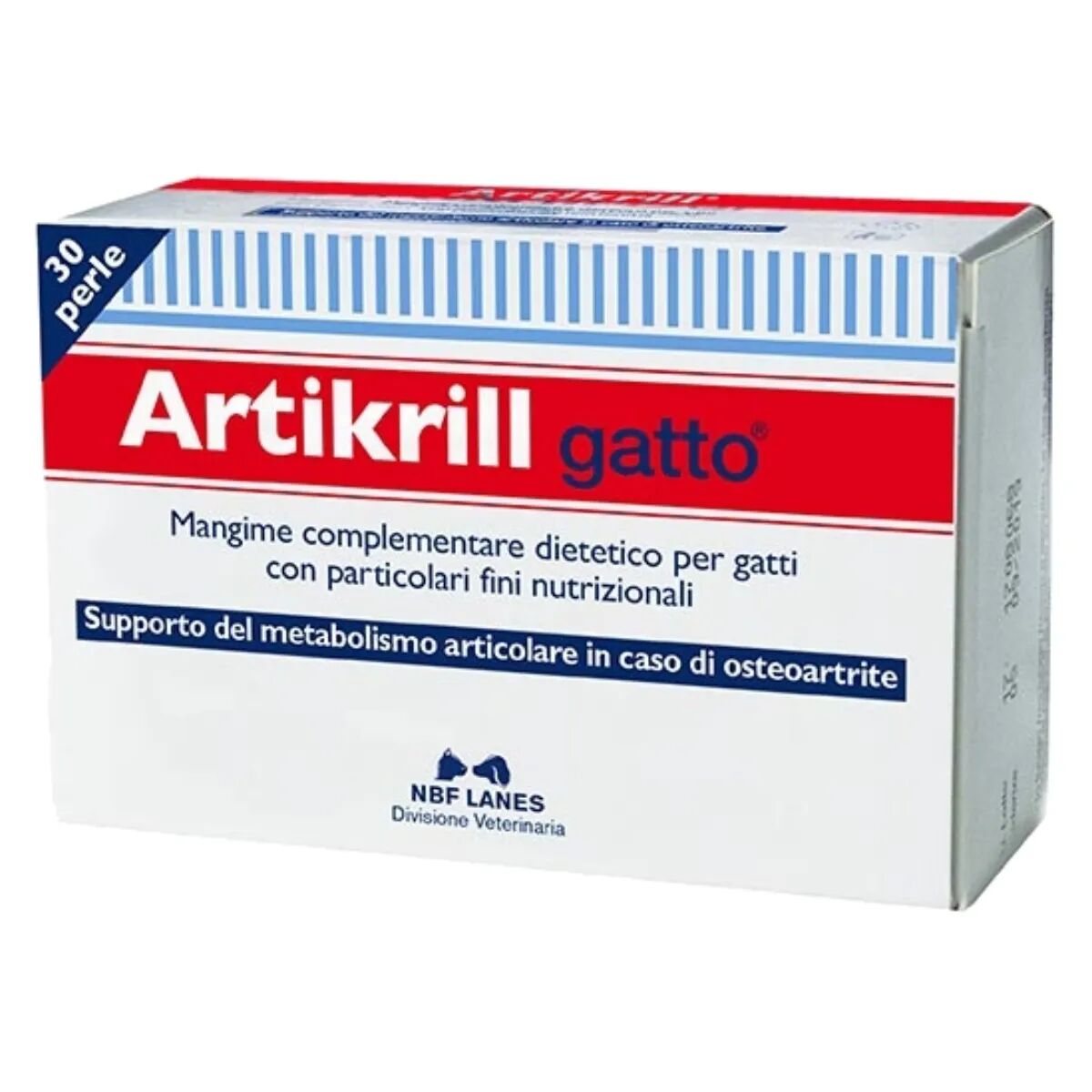 nbf artikrill crescita mangime complementare gatto 30 compresse 30cp