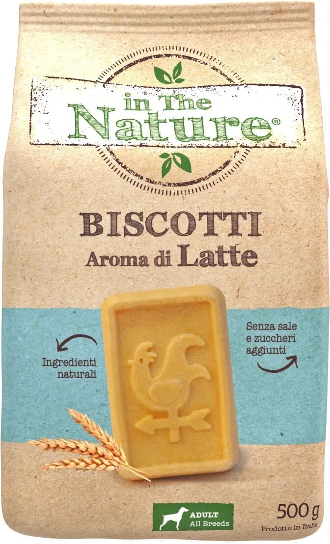 in the nature dog biscotti  latte 500g