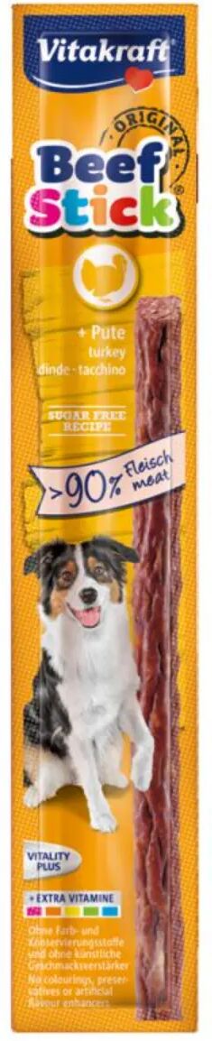 vitakraft cane beef stick tacchino 10g